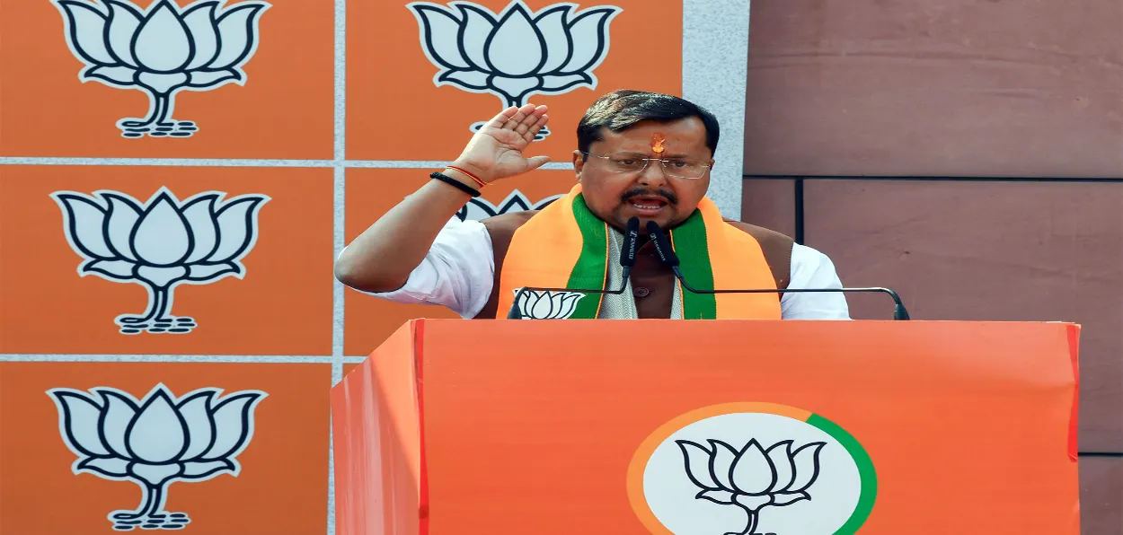 BJP's newly-appointed National President Nitin Nabin 