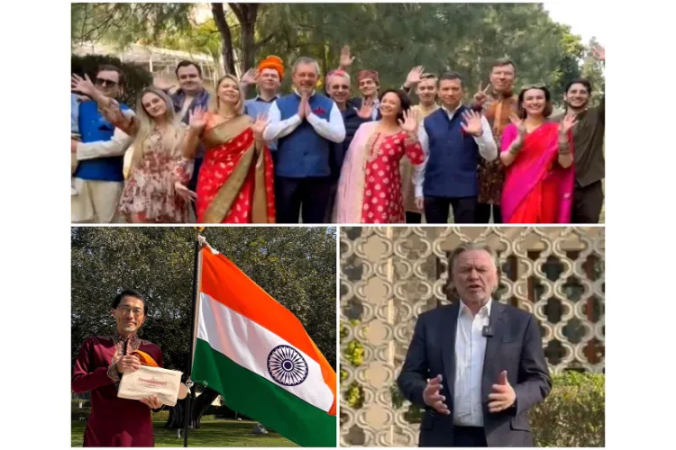 Diplomats of Russia, Australia and Japan extend wishes on Republic Day 