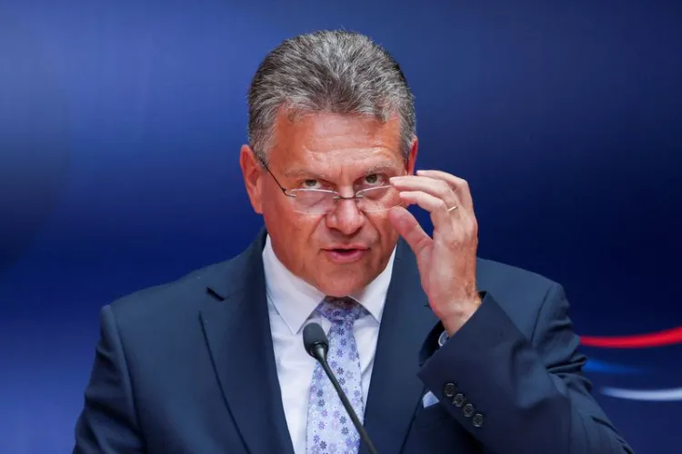 EU Trade Commissioner Marcos Sefcovic 