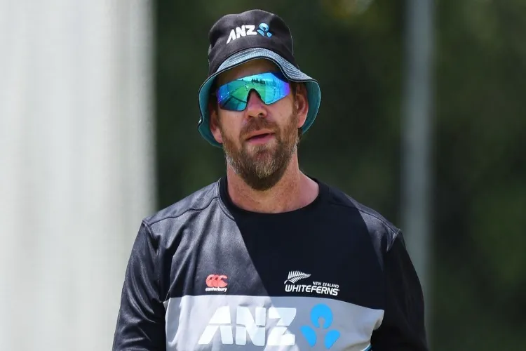 New Zeeland bowling coach Jacob Oram