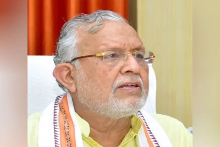 Finance Minister Suresh Kumar Khanna