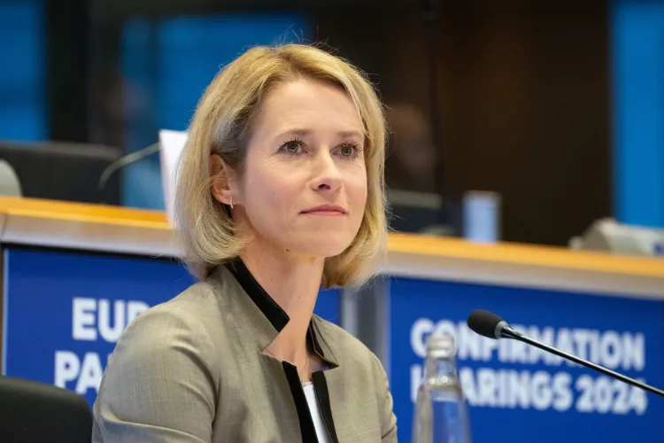 EU High Representative for Foreign Affairs and Security Policy and Vice-President of the European Commission Kaja Kallas