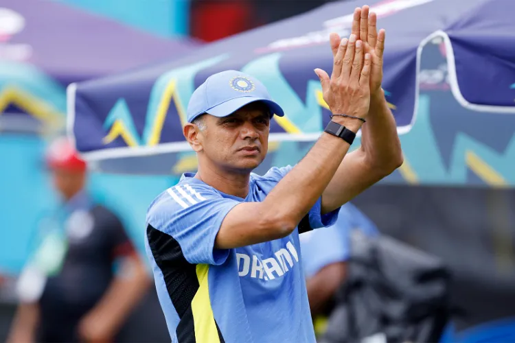 Former Indian head coach Rahul Dravid