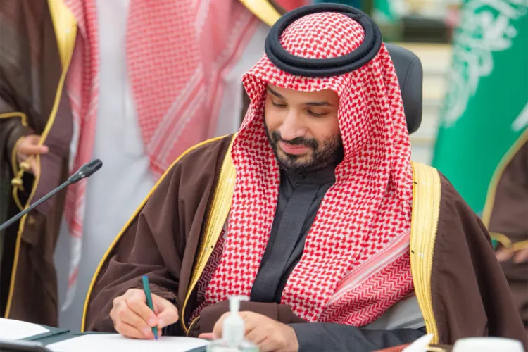 Saudi Arabia's Crown Prince and Prime Minister Mohammed bin Salman bin Abdulaziz Al Saud