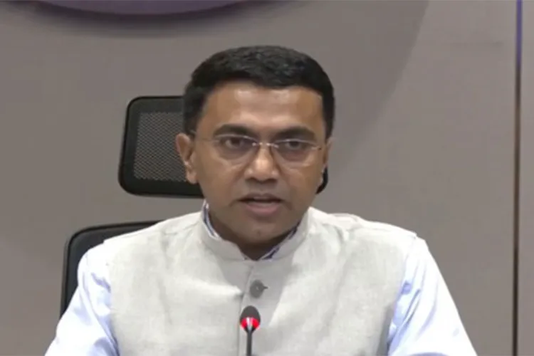 Goa Chief Minister Pramod Sawant 