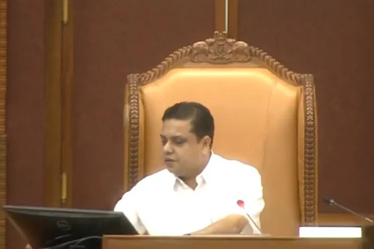 Kerala Assembly speaker A N Shamseer