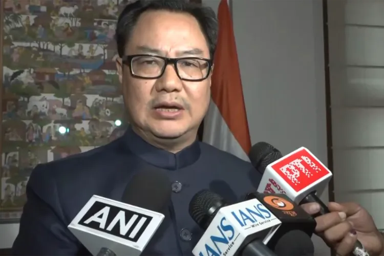  Parliamentary Affairs Minister Kiren Rijiju 