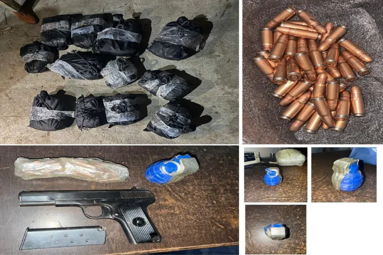 In a major crackdown, Punjab Police arrested two in connection with a major narco-arms consignment in Amritsar 