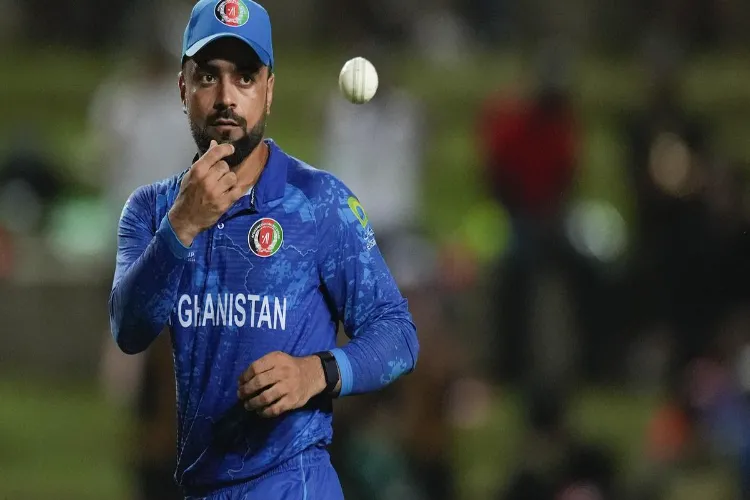 Afghanistan captain Rashid Khan