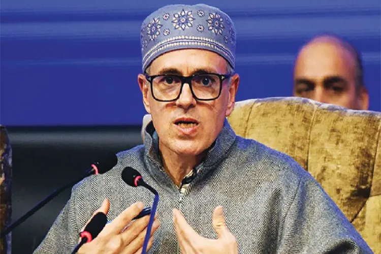 Jammu and Kashmir Chief Minister Omar Abdullah 