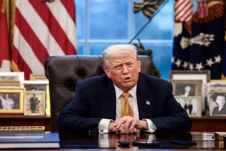 US President Donald Trump 