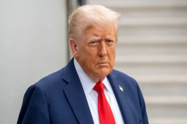 US President Donald Trump 