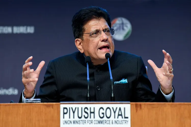 Union Commerce and Industry Minister Piyush Goyal 