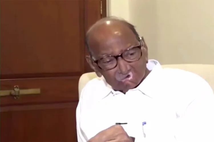 NCP Chief Sharad Pawar 