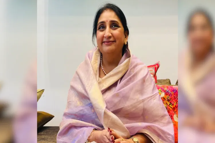 Nationalist Congress Party MP Sunetra Pawar 