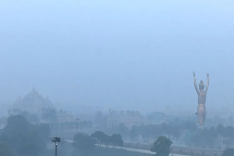 Visuals from Akshardham area