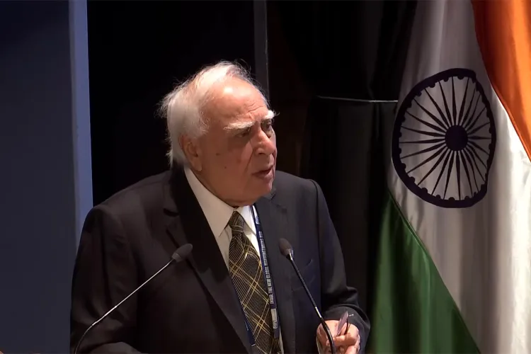 Rajya Sabha MP Kapil Sibal
