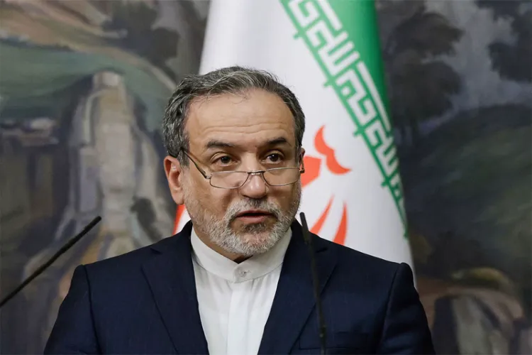 Iran’s Foreign Minister Abbas Araghchi h