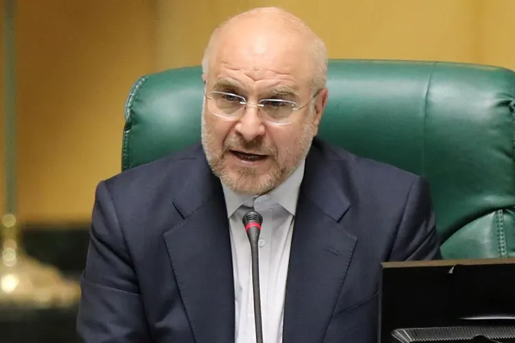 Iran's parliamentary speaker Mohammad Baqer Qalibaf 
