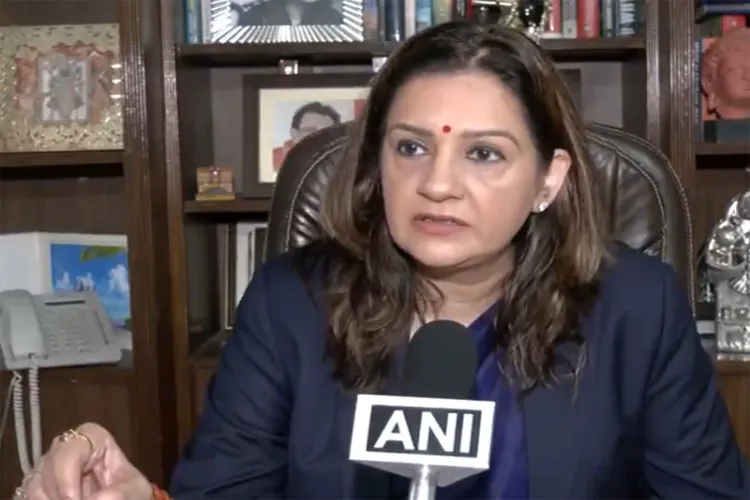 Sena MP Priyanka Chaturvedi 