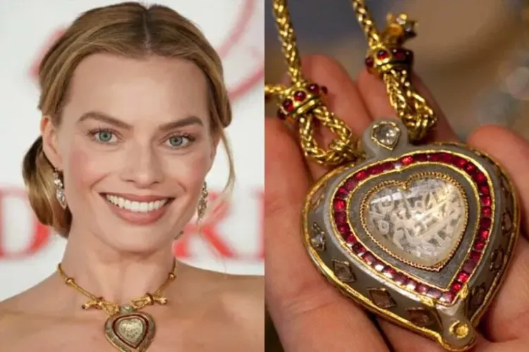 Margot Robbie's necklace: A debate on Mughal heritage and colonial questions.