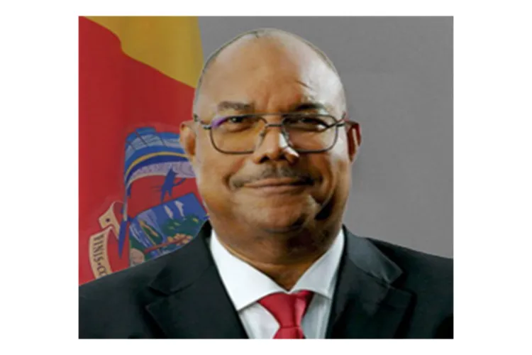 Patrick Herminie, President of the Republic of Seychelles