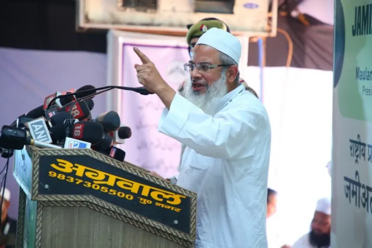 Maulana Mahmood Madani, President of the Jamiat Ulama-i-Hind