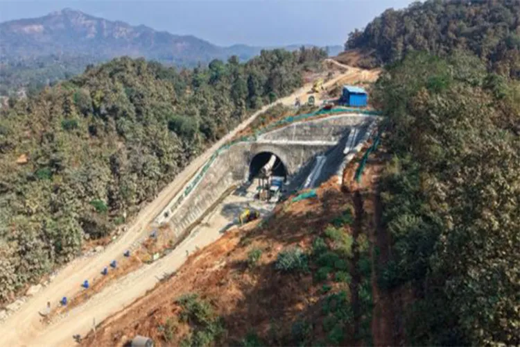Second Mountain Tunnel in Palghar district of Maharashtra