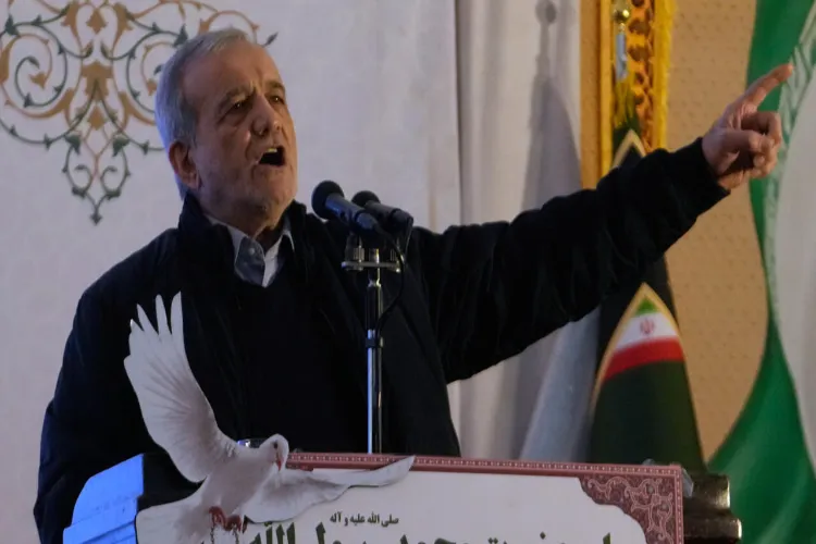 Iranian President Masoud Pezeshkian 