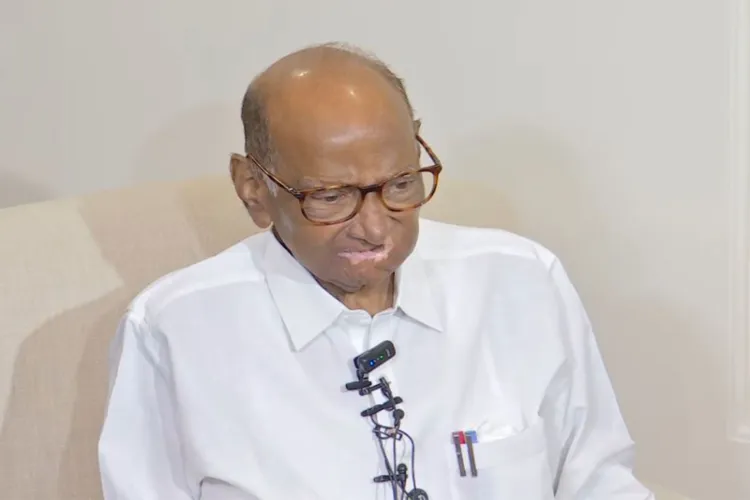 NCP chief Sharad Pawar