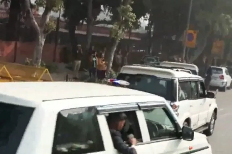 Mamata Banerjee arrives at Supreme Court as apex court hears SIR matter. 