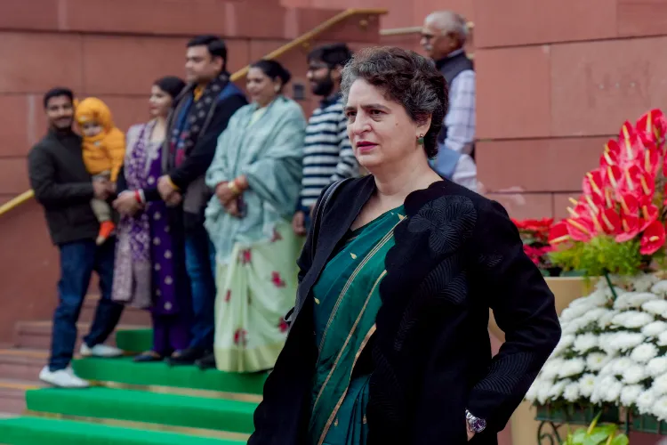 Congress leader Priyanka Gandhi Vadra