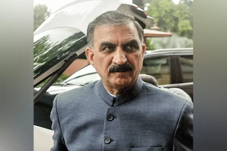 Himachal Chief Minister Sukhvinder Singh Sukhu