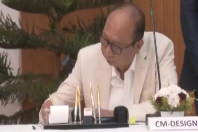 CM Yumnam Khemchand Singh