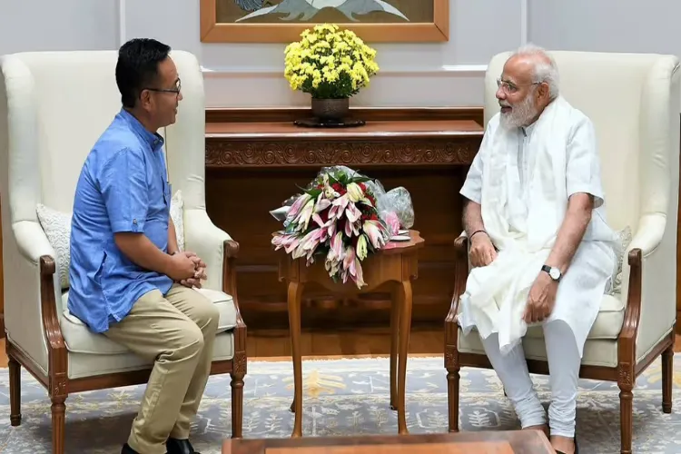 Prime Minister Narendra Modi wishes to Sikkim Chief Minister Prem Singh Tamang on his birthday