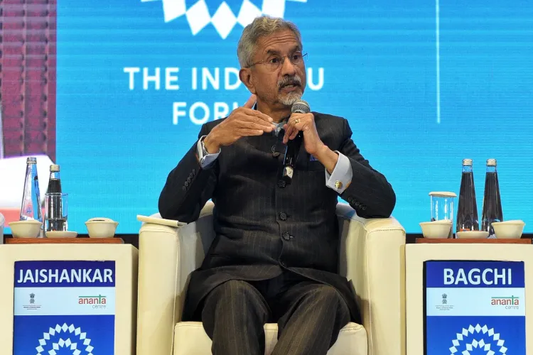 External Affairs Minister S Jaishankar addressed the inaugural India-EU Forum