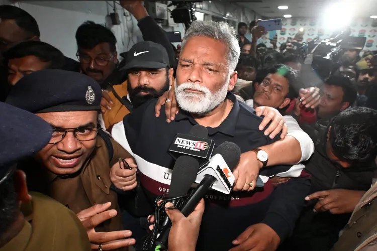 Independent Purnea MP Pappu Yadav undergoes medical check-up at Patna Medical College and Hospital after his health deteriorated following arrest on Friday in a 1995 forgery case