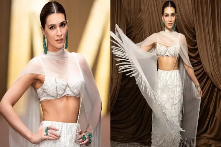 Kriti Sanon dazzles as Manish Malhotra’s showstopper in Dubai