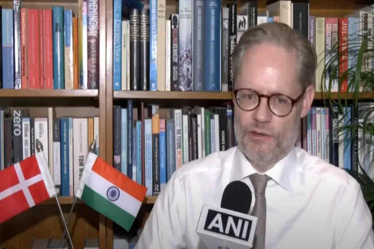 Denmark's Ambassador to India Rasmus Abildgaard Kristensen 