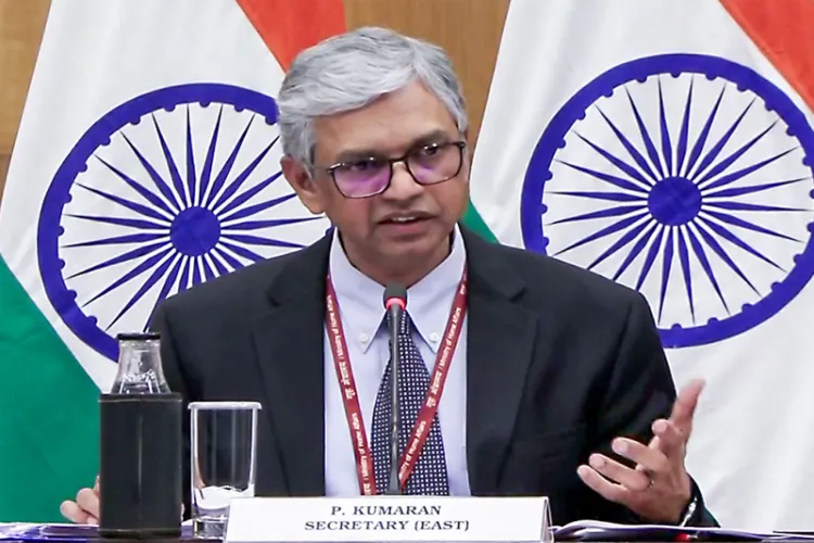 P. Kumaran, Secretary (East) in the Ministry of External Affairs