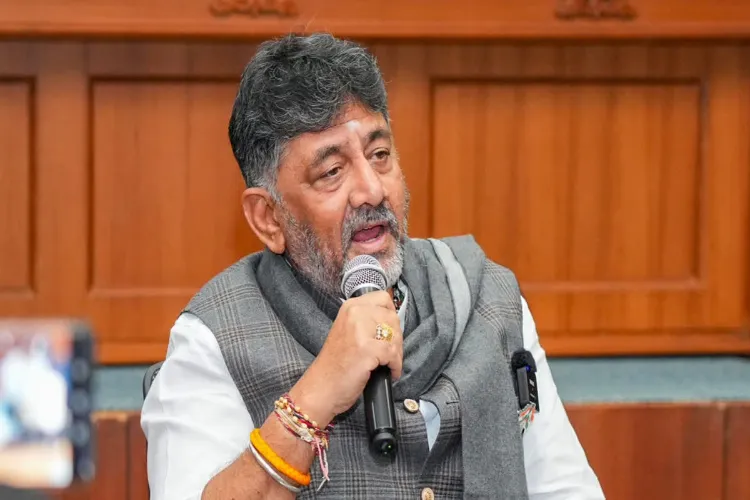 Karnataka deputy Chief Minister D K Shivakumar