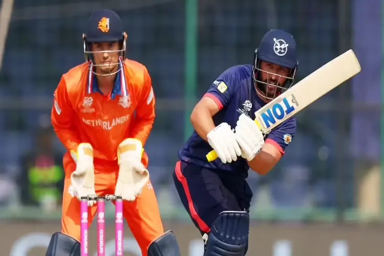 Disciplined Dutch bowling keeps Namibia to 156/8