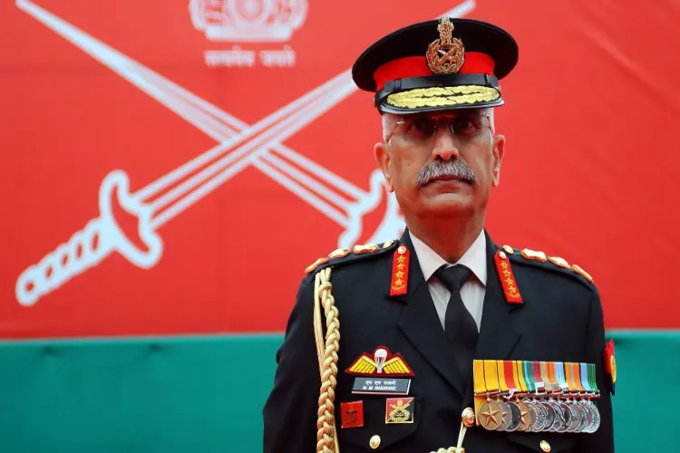 Former Army Chief General Manoj Mukund Naravane 