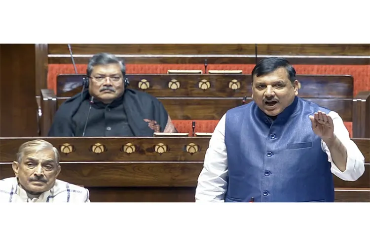 Aam Aadmi Party (AAP) MP Sanjay Singh 