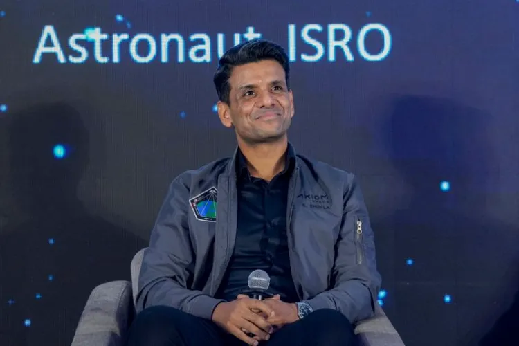 Group Captain and Indian astronaut Shubhanshu Shukla