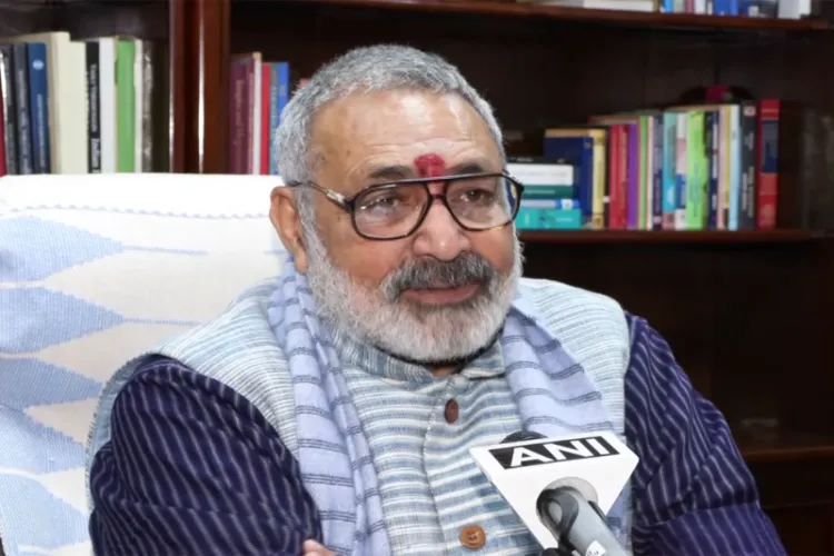 Union Textiles Minister Giriraj Singh