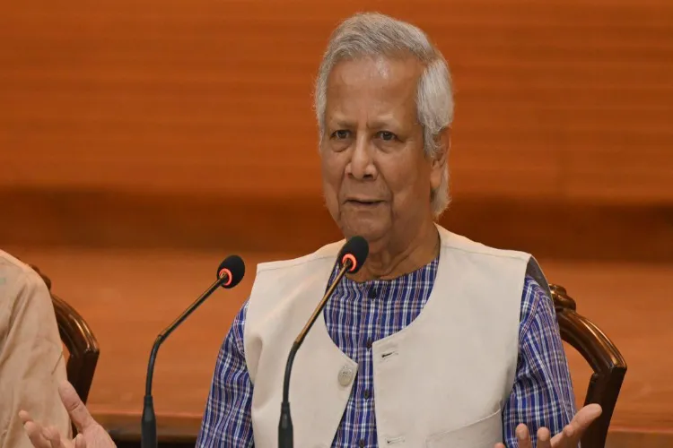 Bangladesh's interim Chief Adviser Muhammad Yunus