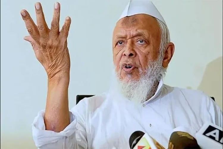 Jamiat president Maulana Arshad Madani 