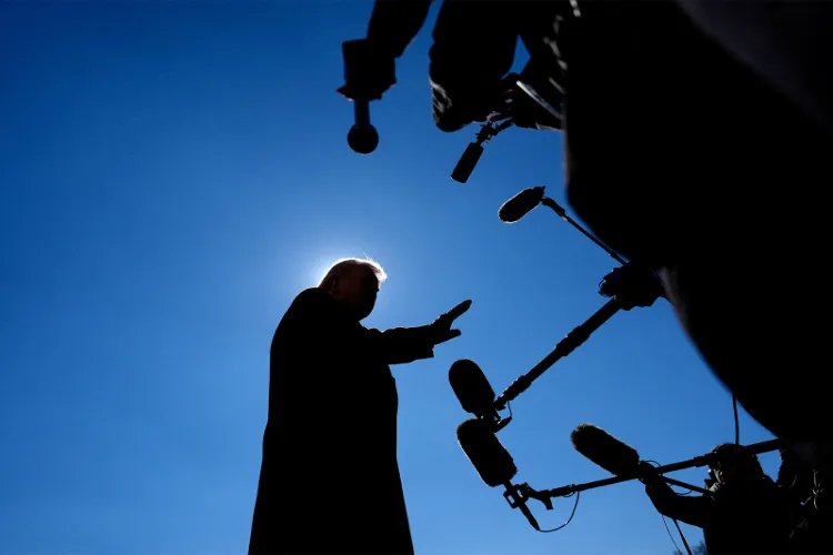 US President Donald Trump 