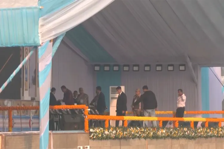 Preparations underway at Emergency Landing Facility (ELF) on Moran Bypass ahead of PM Narendra Modi’s visit